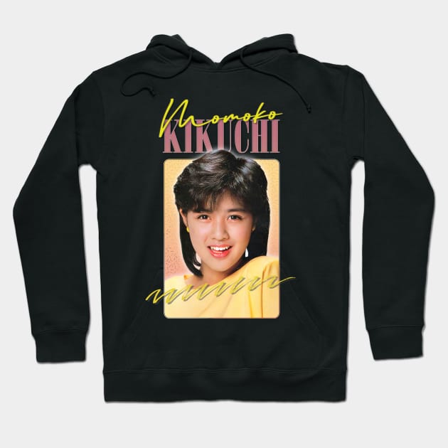 Momoko Kikuchi // Retro 80s Fan Art Design Hoodie by DankFutura